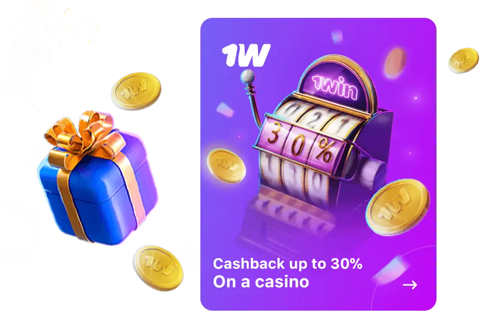 30% Cashback on Casino