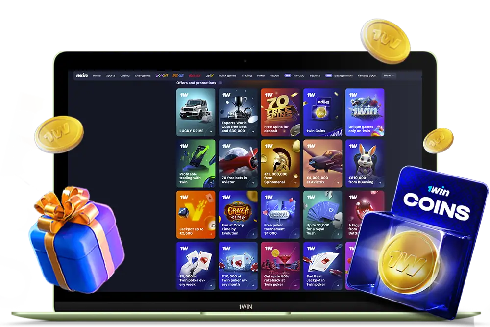 1Win Bonus Program for new and regular players