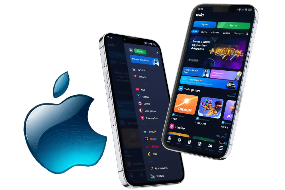 iOS application 1win