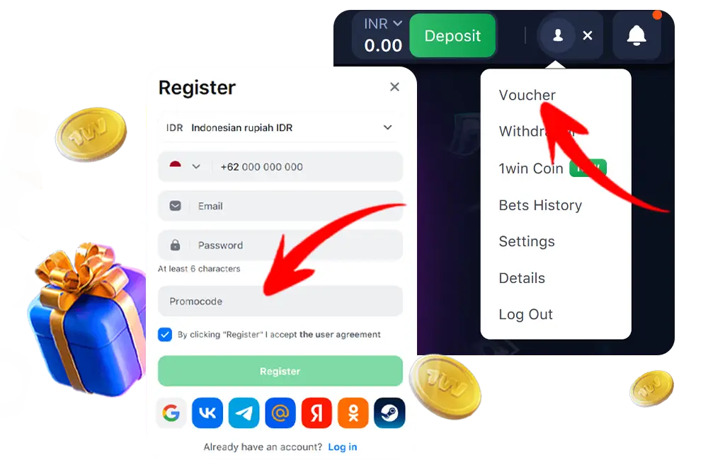 1win Promo Code
